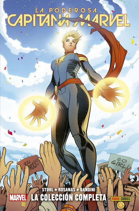LA PODEROSA CAPITANA MARVEL: LA COLECCION COMPLETA, de MICHELE BANDINI, MARGARET STOHL, RAMON ROSANAS | portada del libro