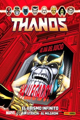 THANOS. EL ABISMO INFINITO, de JIM STARLIN | portada del libro