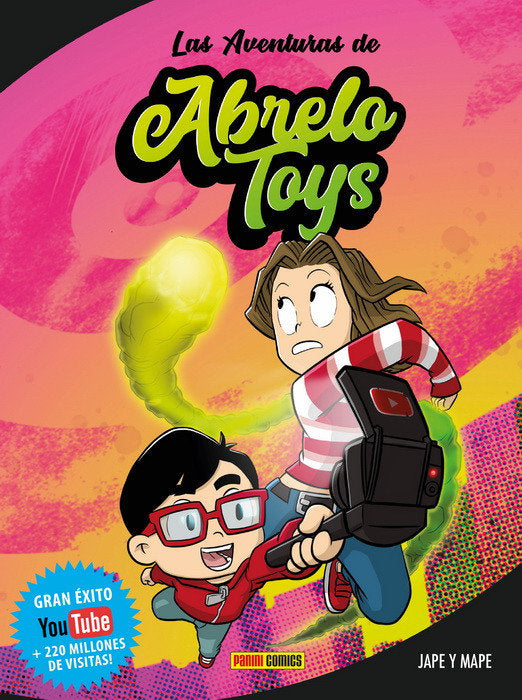 LAS AVENTURAS DE ABRELO TOYS, de JAPE Y MAPE | portada del libro
