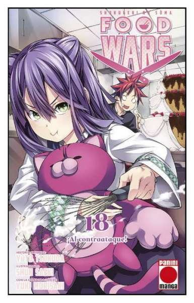 FOOD WARS, de YUTO TSUKUDA | portada del libro