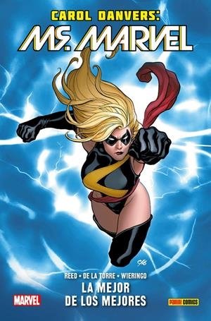 CAROL DANVERS MS MARVEL 1 LA MEJOR DE LAS MEJORES, de ROBERTO DE LA TORRE, BRIAN REED | portada del libro