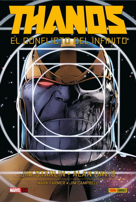ORIGINAL GRAPHIC NOVEL. THANOS: EL CONFLICTO DEL INFINITO, de ALAN DAVIS, JIM STARLIN | portada del libro