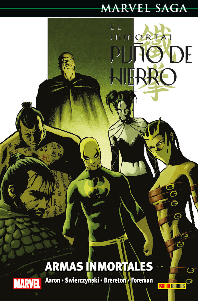 INMORTAL PUÑO DE HIERRO, EL, de AARON, JASON | portada del libro