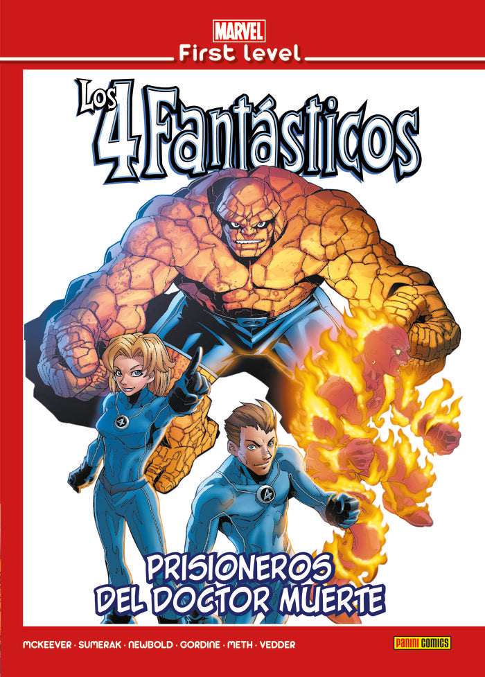 LOS 4 FANTASTICOS, de SUMERAK | portada del libro