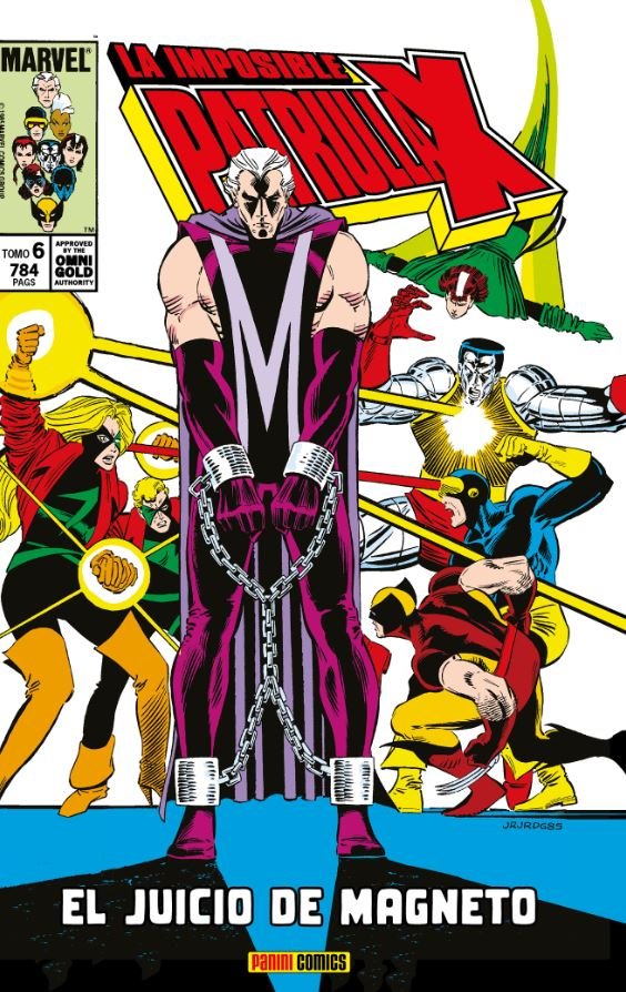 MARVEL GOLD LA IMPOSIBLE PATRULLA-X. EL JUICIO DE MAGNETO, de JOHN ROMITA JR., CHRIS CLAREMONT, PAUL SMITH, ARTH | portada de