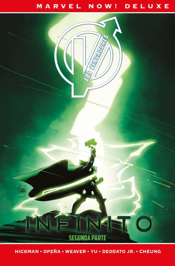 MARVEL NOW! DELUXE LOS VENGADORES DE JONATHAN HICKMAN. INFINITO S, de JONATHAN HICKMAN, JIM CHEUNG, JEROME OPEÑA, DUSTIN | po