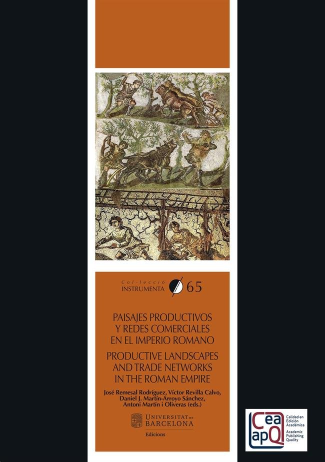 Paisajes productivos y redes comerciales en el Imperio Romano, de Varios autores | portada del libro