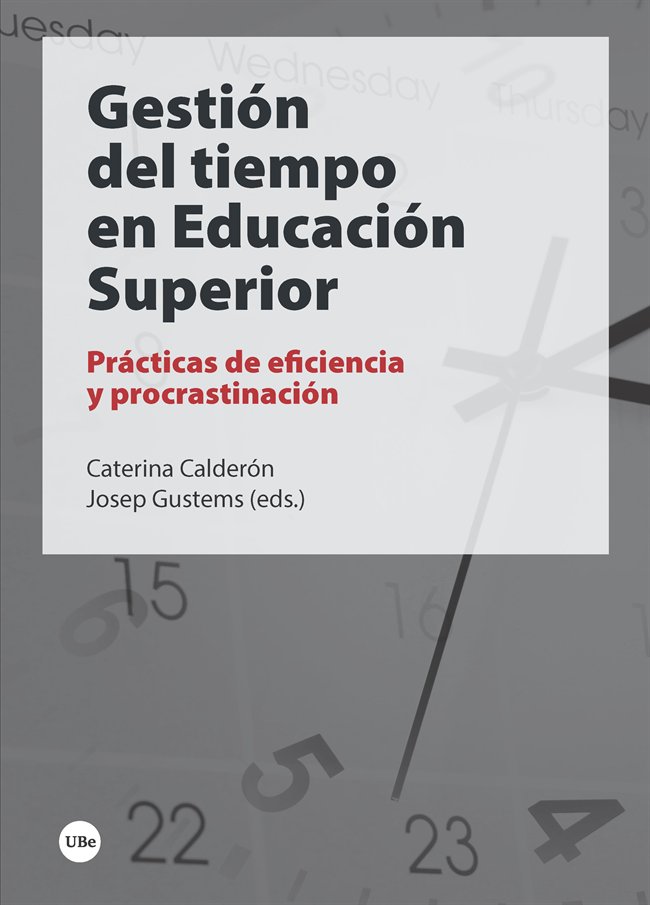 Gestión del tiempo en Educación Superior, de Varios autores | portada del libro