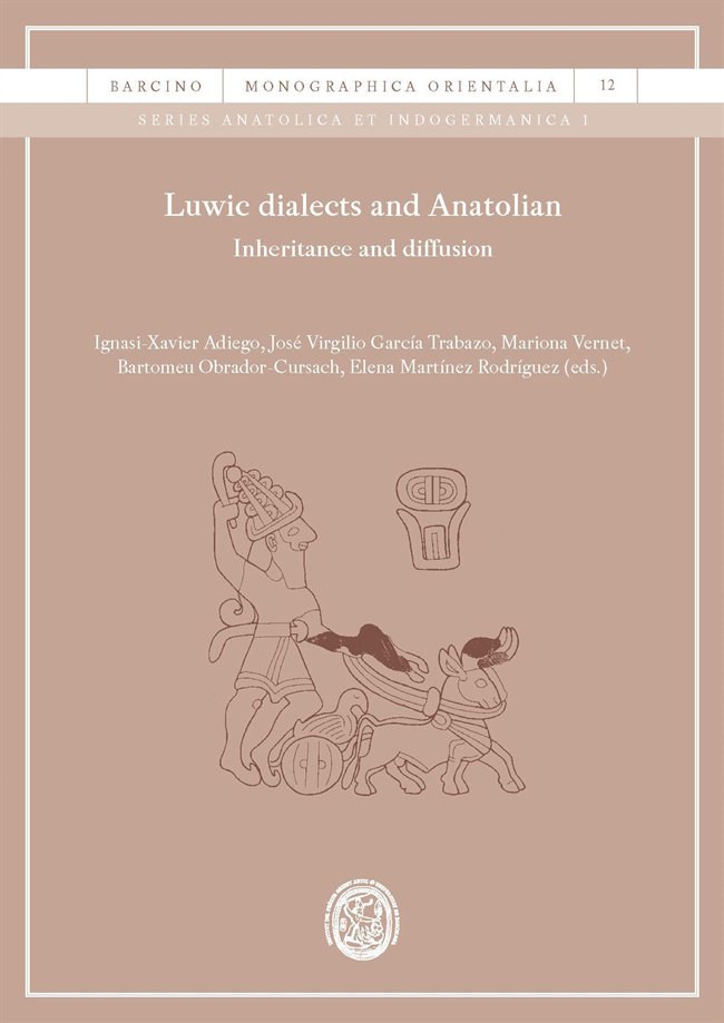Luwic dialects and Anatolian: Inheritance and diffusion, de Varios autores | portada del libro