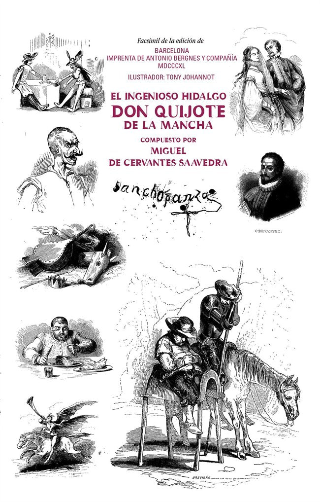 El ingenioso hidalgo don Quijote de la Mancha, de de Cervantes Saavedra, Miguel | portada del libro