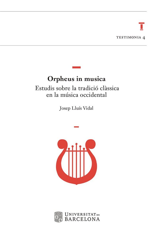 Orpheus in musica, de Vidal Pérez, Josep Lluís | portada del libro