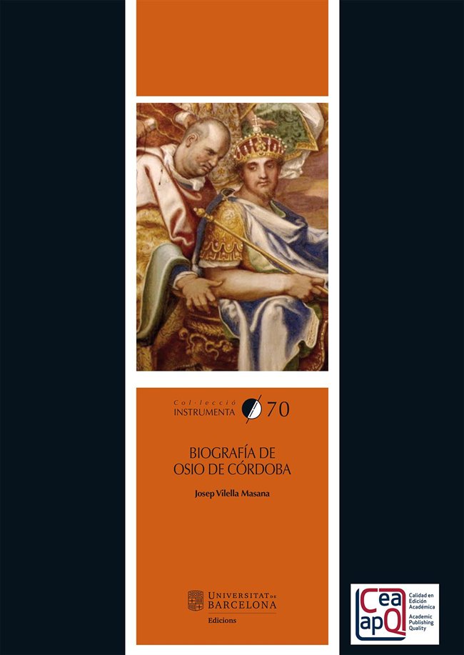 Biografía de Osio de Córdoba, de Vilella Masana, Josep | portada del libro