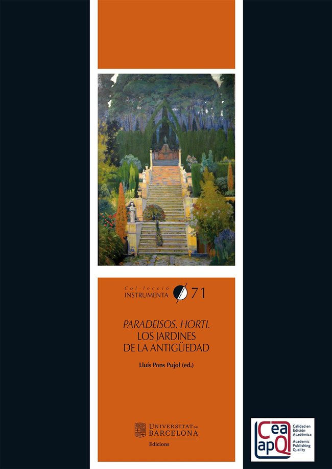 PARADEISOS. HORTI.LOS JADINES DE LA ANTIGUEDAD, de AA.VV. | portada del libro