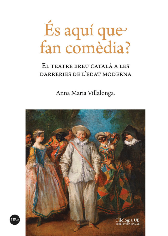 ES AQUI QUE FAN COMEDIA?, de ANNA MARIA VILLALONGA | portada del libro