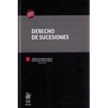 Derecho de Sucesiones, de Alventosa del Río | portada del libro
