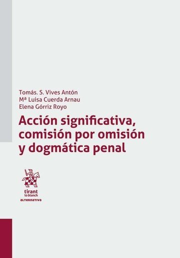 Acción Significativa, Comisión por Omisión y Dogmática Penal, de VIVES ANTÓN | portada del libro