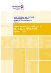 Derecho a una Alimentación Adecuada y Despilfarro Alimentario, de López Basaguren | portada del libro