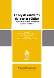 La Ley de contratos del sector público Ley 9/2017, de 8 de noviembre, de Mestre Delgado | portada del libro