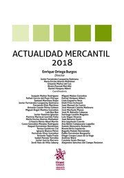 Actualidad marcantil 2018, de Ortega Burgos | portada del libro