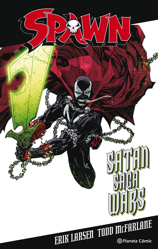 Spawn Satán Saga Wars, de McFarlane, Todd | portada del libro