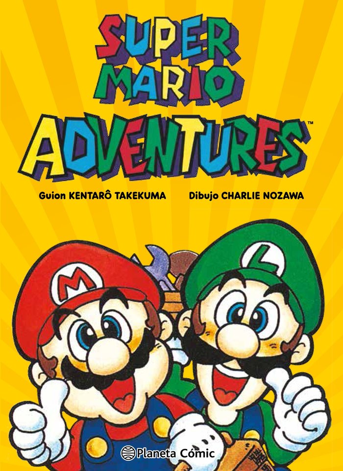 Super Mario Adventures, de AA. VV. | portada del libro