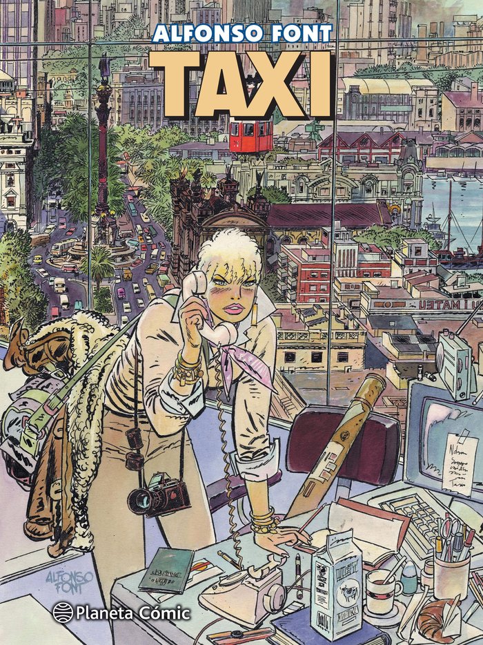 Taxi de Alfonso Font, de Font | portada del libro