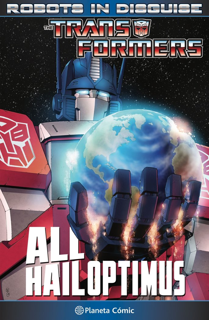 TRANSFORMERS ROBOTS IN DISGUISE 5, de JOHN BARBER | portada del libro