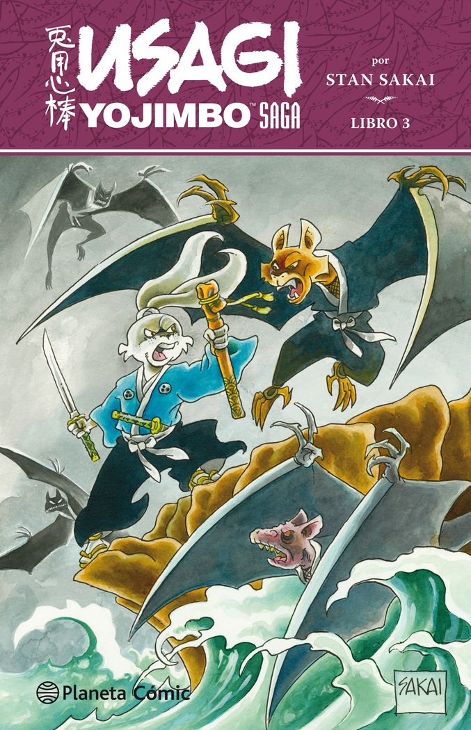 Usagi Yojimbo Saga nº 03, de Sakai, Stan | portada del libro