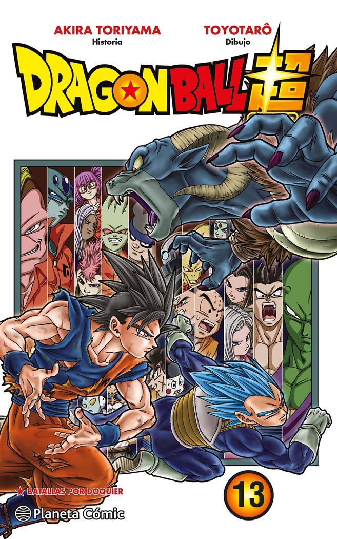DRAGON BALL SUPER Nº 13, de AKIRA TORIYAMA, TOYOTARÂ | portada del libro