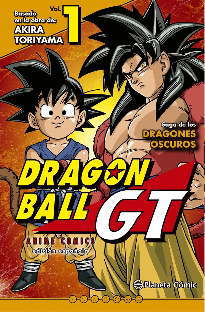DRAGON BALL GT ANIME SERIE 1, de AKIRA TORIYAMA | portada del libro