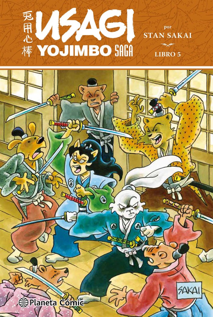 USAGI YOJIMBO SAGA Nº 05, de SAKAI, STAN | portada del libro