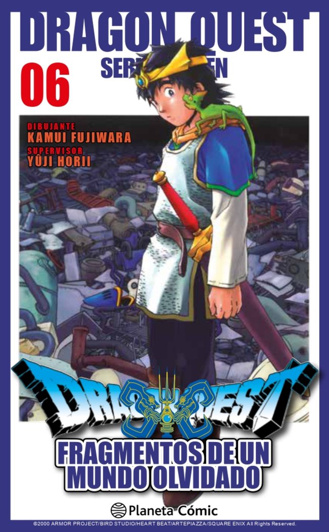Dragon Quest VII nº 06/14, de Fujiwara, Kamui | portada del libro