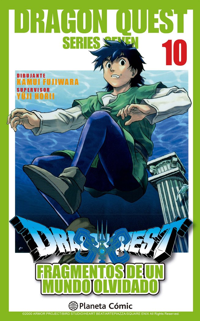 DRAGON QUEST VII Nº 10/14, de FUJIWARA, KAMUI | portada del libro