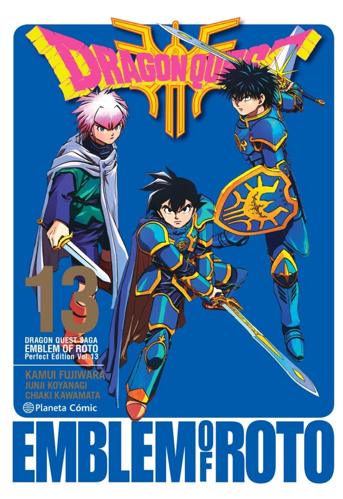 Dragon Quest Emblem Of Roto nº 13/15, de Fujiwara, Kamui | portada del libro