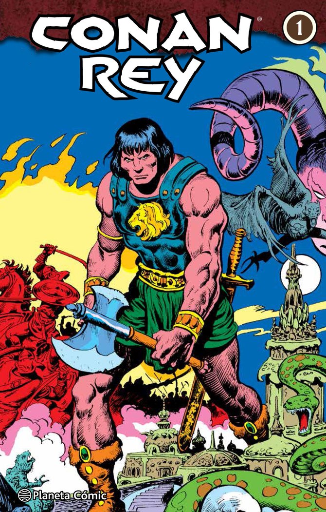 Conan Rey Integral nº 01/04, de Thomas | portada del libro