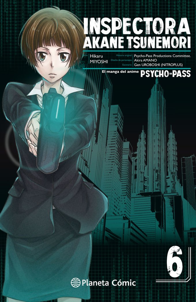 Psycho Pass nº 06/06, de Amano, Akira | portada del libro