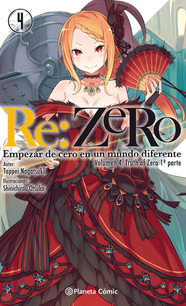 Re:Zero nº 04 (novela), de Nagatsuki, Tappei | portada del libro