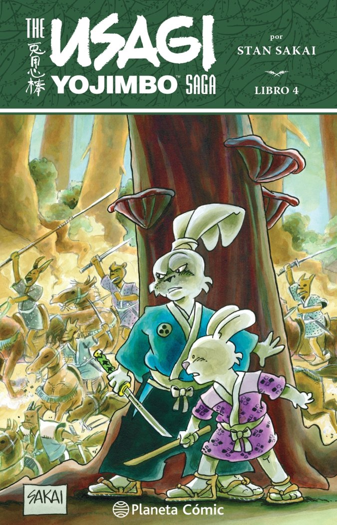 Usagi Yojimbo Saga nº 04, de Sakai, Stan | portada del libro
