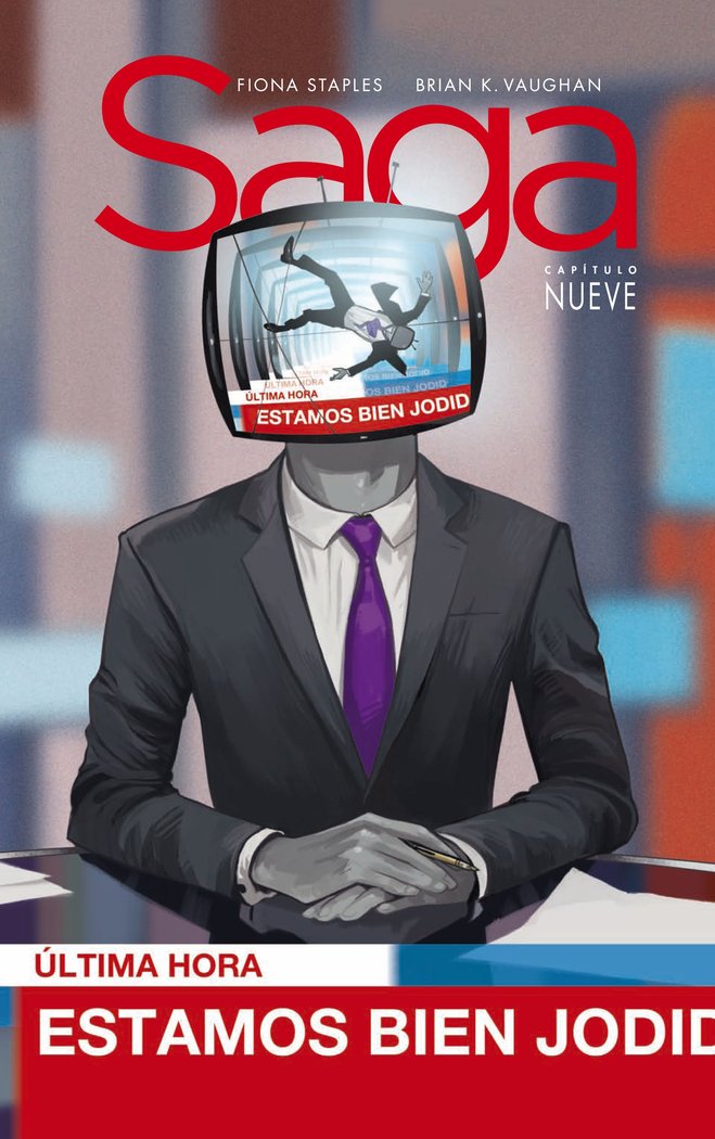 SAGA 09, de BRIAN K. VAUGHAN, FIONA STAPLES | portada del libro
