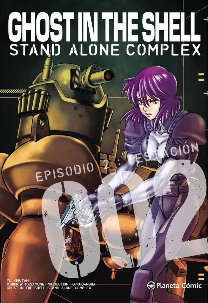 Ghost in the Shell Stand Alone Complex nº 02/05, de Masamune, Shirow | portada del libro