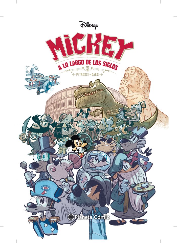 Mickey a lo largo de los siglos, de AA. VV. | portada del libro