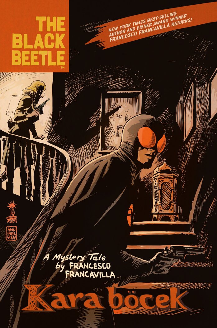 Black Beetle Kara Bocek, de Francavilla | portada del libro