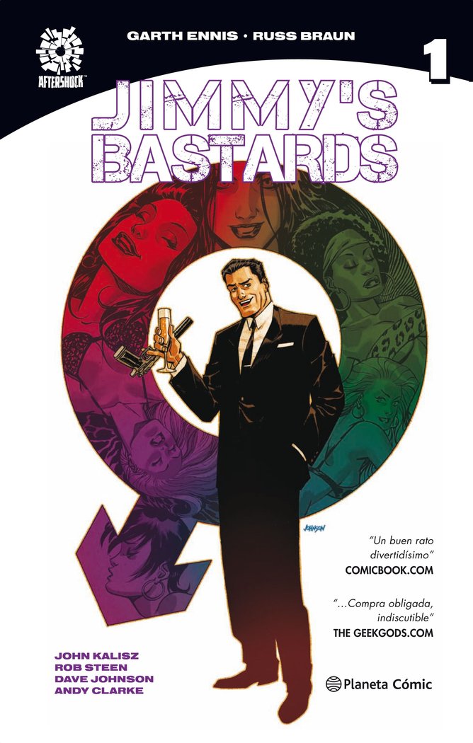 Jimmy's Bastards nº 01/02, de Ennis, Garth | portada del libro