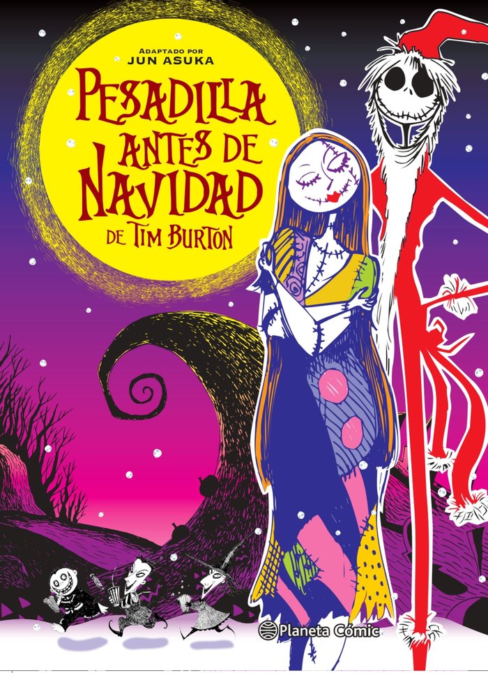 PESADILLA ANTES DE NAVIDAD (MANGA), de JUN ASUKA | portada del libro