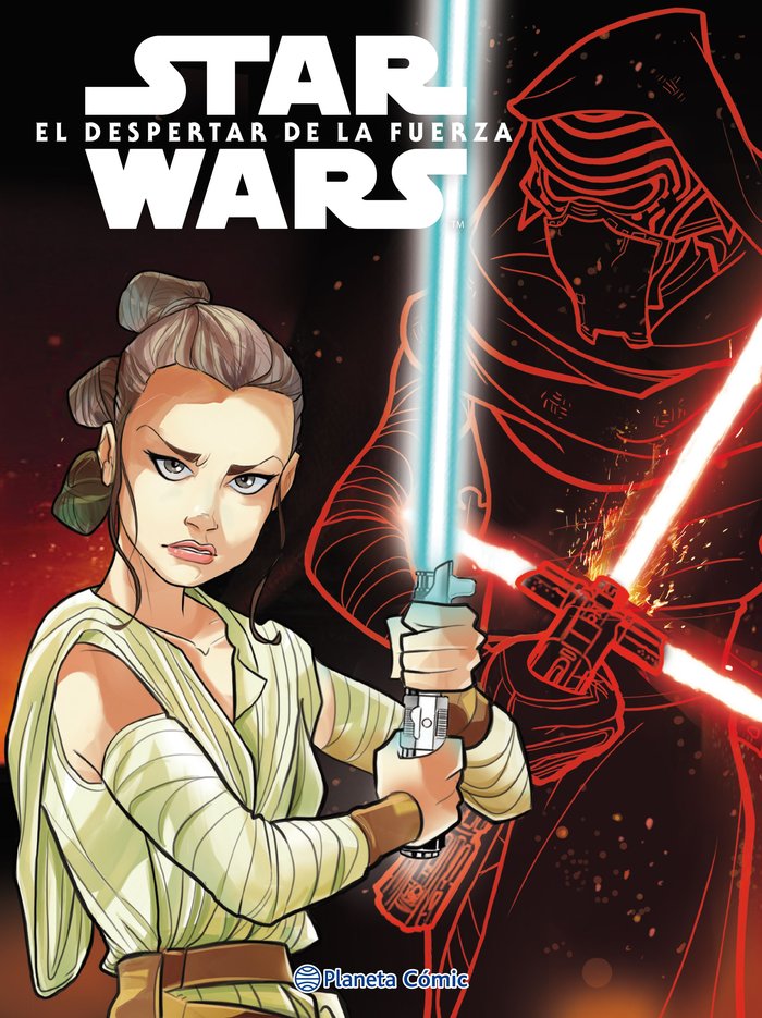 Star Wars El despertar de la Fuerza (cómic infantil), de Disney | portada del libro