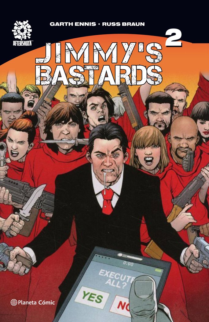 Jimmy's Bastards nº 02/02, de Ennis, Garth | portada del libro