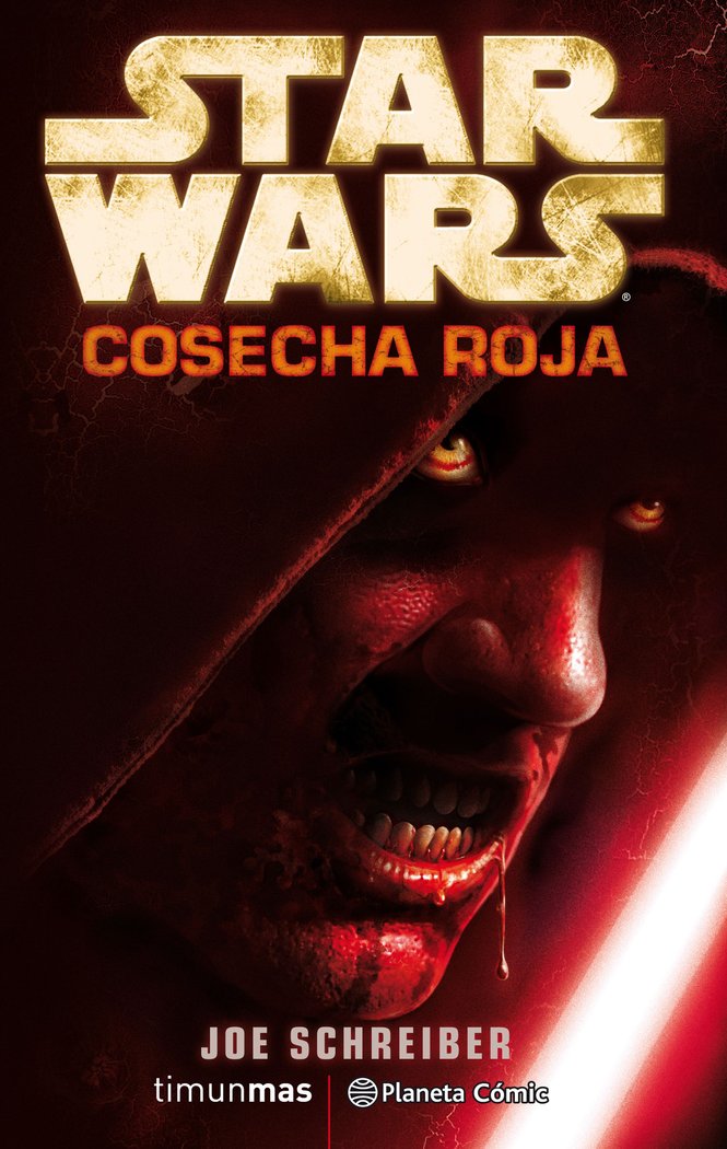 Star Wars Cosecha Roja (novela), de Schreiber | portada del libro