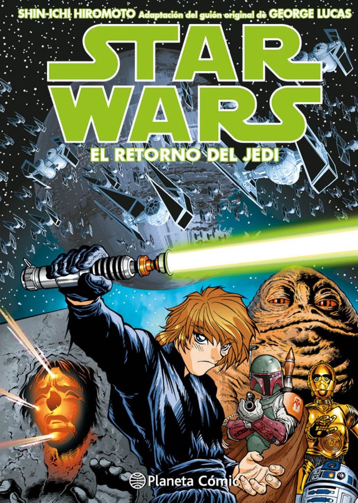 STAR WARS EPISODIO VI EL RETORNO DEL JEDI (MANGA), de SHIN-ICHI HIROMOTO | portada del libro