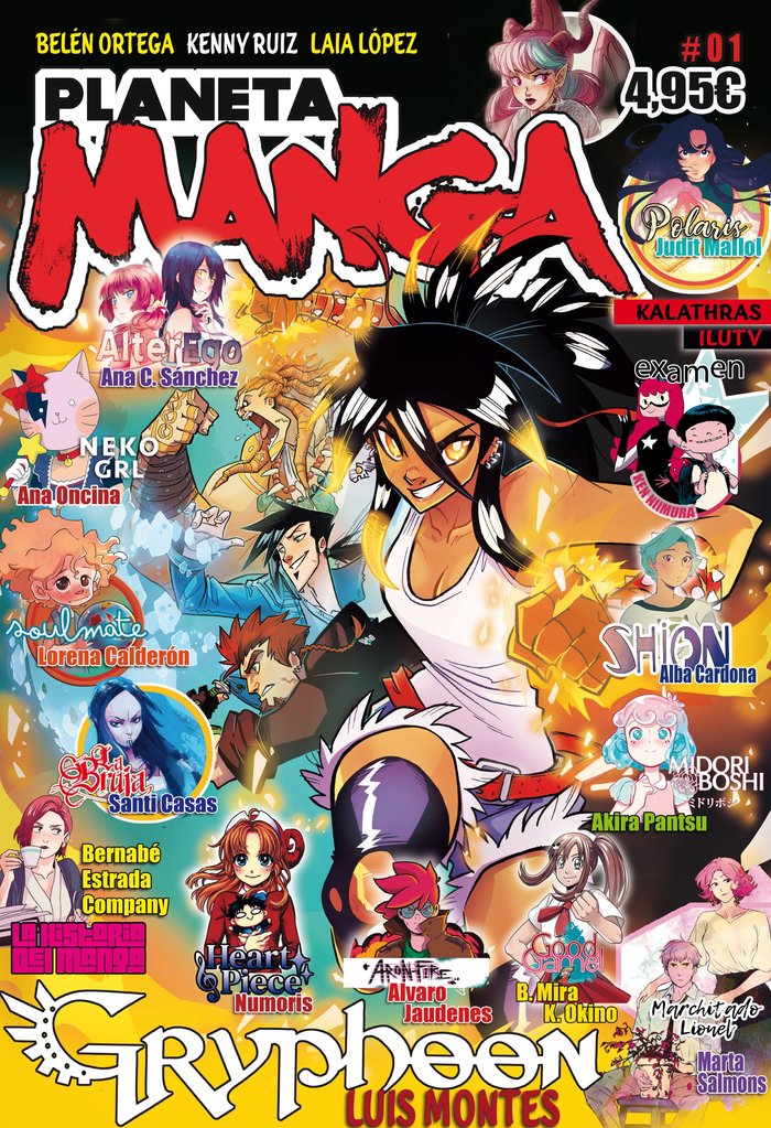 Planeta Manga nº 01, de AA. VV. | portada del libro