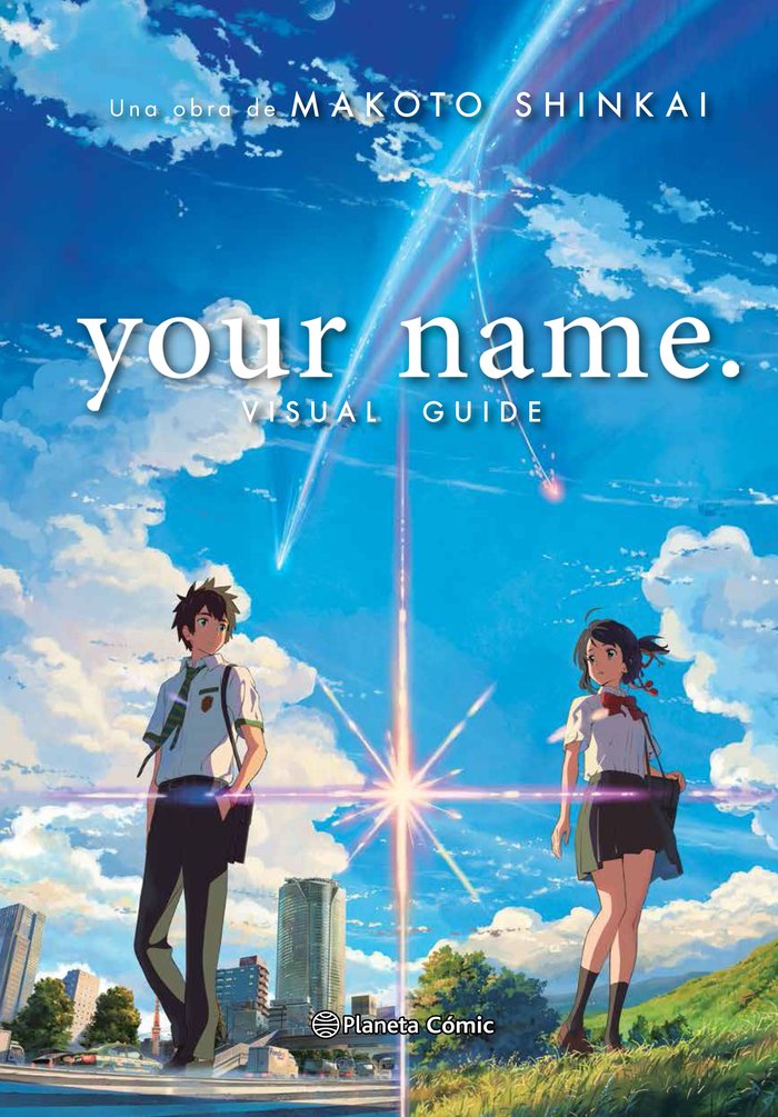 your name. Visual guide, de Shinkai | portada del libro